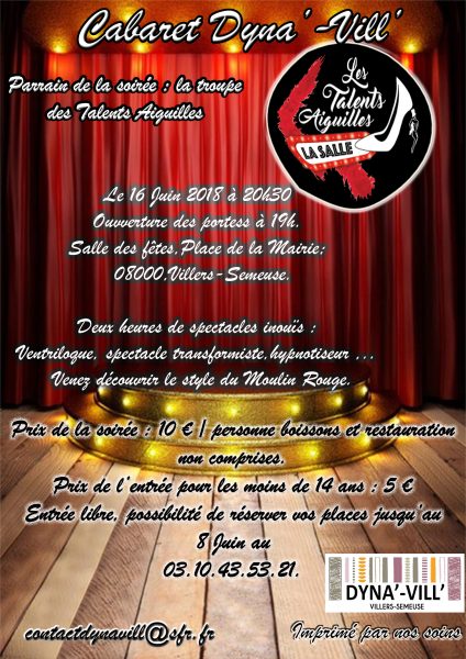 Cabaret de Dyna'-Vill' villers-semeuse