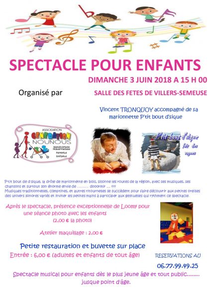 spectacle-pour-enfants-2018 villers-semeuse