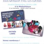 Bien grandir avec les écrans villers-semeuse