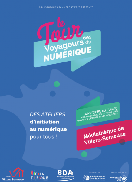 le tour des voyageurs du numérique à la médiathèque de villers-semeuse