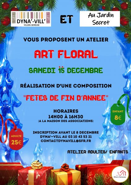 atelier-art-floral-fetes-fin-annee villers-semeuse