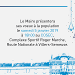 Voeux du maire à la population villers-semeuse