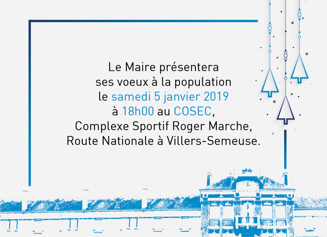 Voeux du maire à la population villers-semeuse