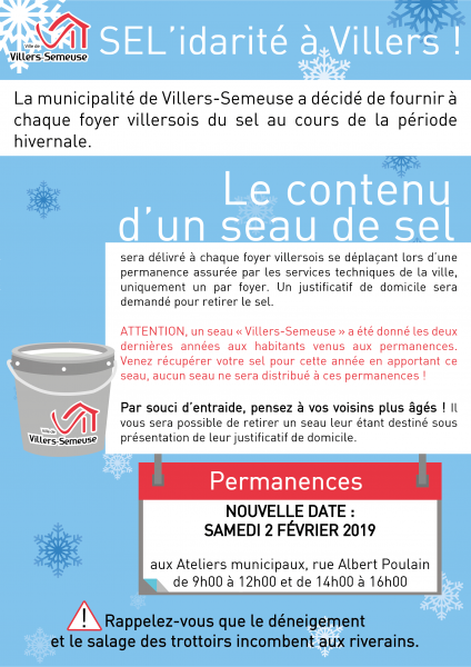 Distribution de sel pour les villersois villers-semeuse