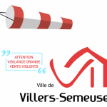 Vigilance météorologique orange vents violents villers-semeuse