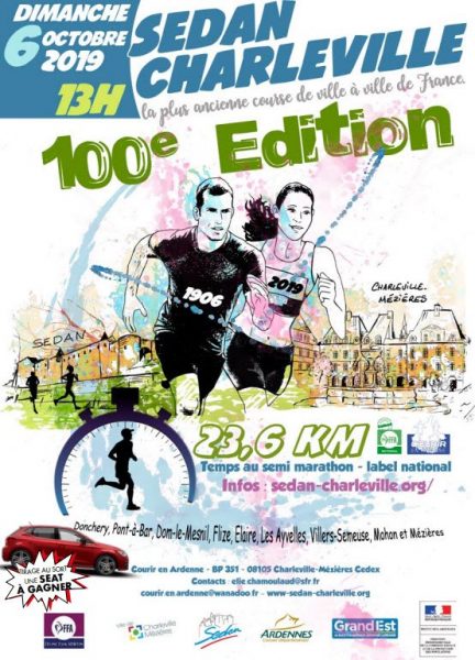 100ème édition du SEDAN-CHARLEVILLE - Courir en Ardenne villers-semeuse