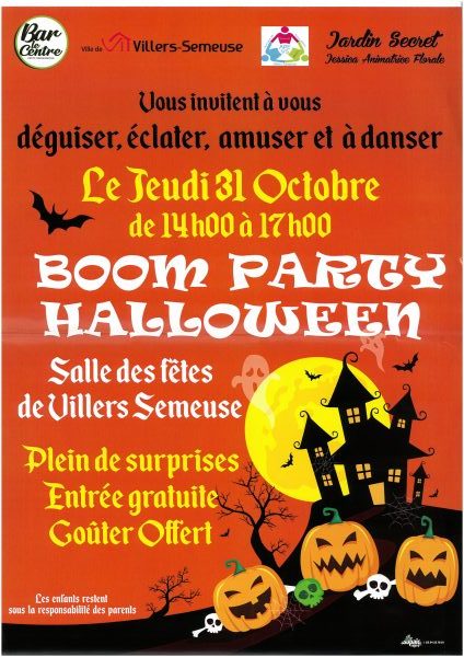 boom-party d'halloween villers-semeuse