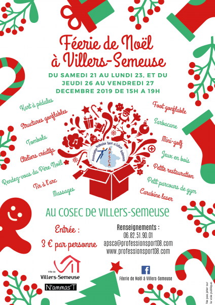 Féerie de Noël de l'APSCA de villers-semeuse