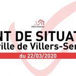 point de situation covid-19 coronavirus ville de villers-semeuse