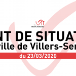 point de situation covid-19 coronavirus ville de villers-semeuse