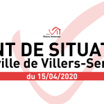 point de situation covid-19 coronavirus ville de villers-semeuse