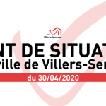 point de situation covid-19 coronavirus ville de villers-semeuse