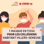 MASQUE pour collégiens de villers-semeuse