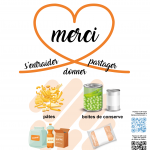 collecte banque alimentaire des ardennes école Le Charme et Le Plateau villers-semeuse