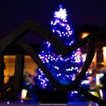 place roger aubry avec sapin de Noël mairie villers-semeuse