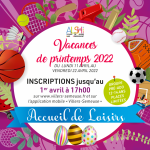 vacances de printemps 2022 alsh villers-semeuse