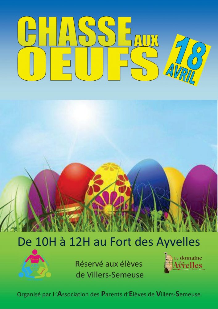 chasse-aux-oeufs-2022-affiche apevs villers-semeuse
