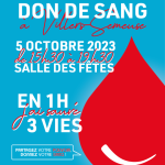 Don de sang - Salle des fêtes